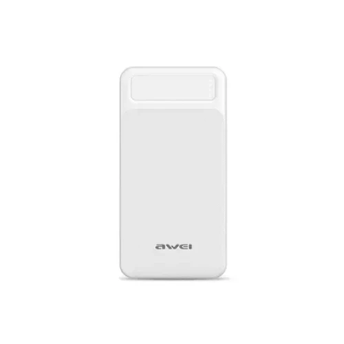 AWEI P5K Portable Power Bank 10000mAh Powerbank Dual USB A Type c Micro Dual input Fast Charge Travel Poverbank For Mobile Phone - Image 4