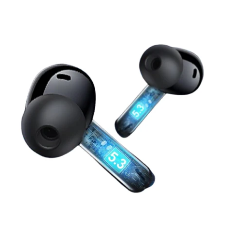 Awei T52 Wireless Bluetooth Earbuds Black - Image 2