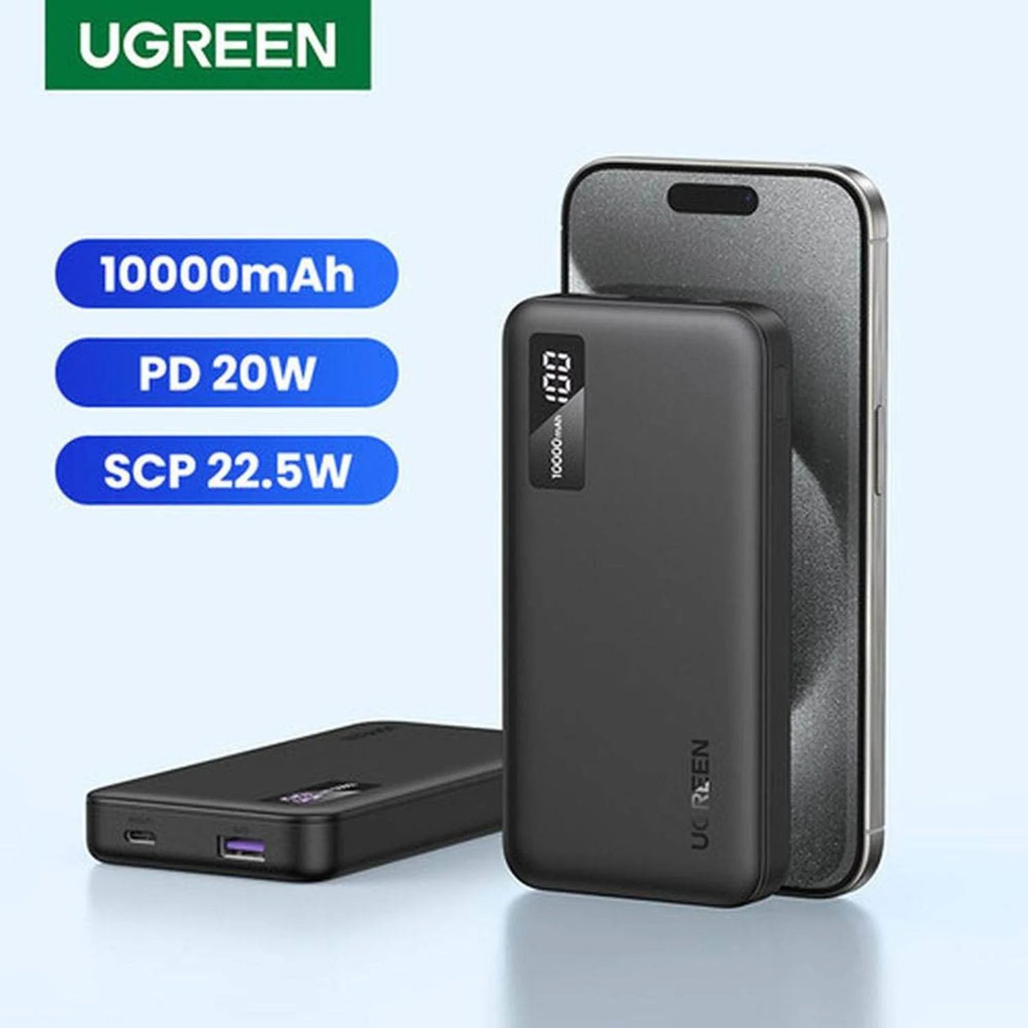 UGREEN 10000mAh Two-way Fast Charging Power Bank - Image 11