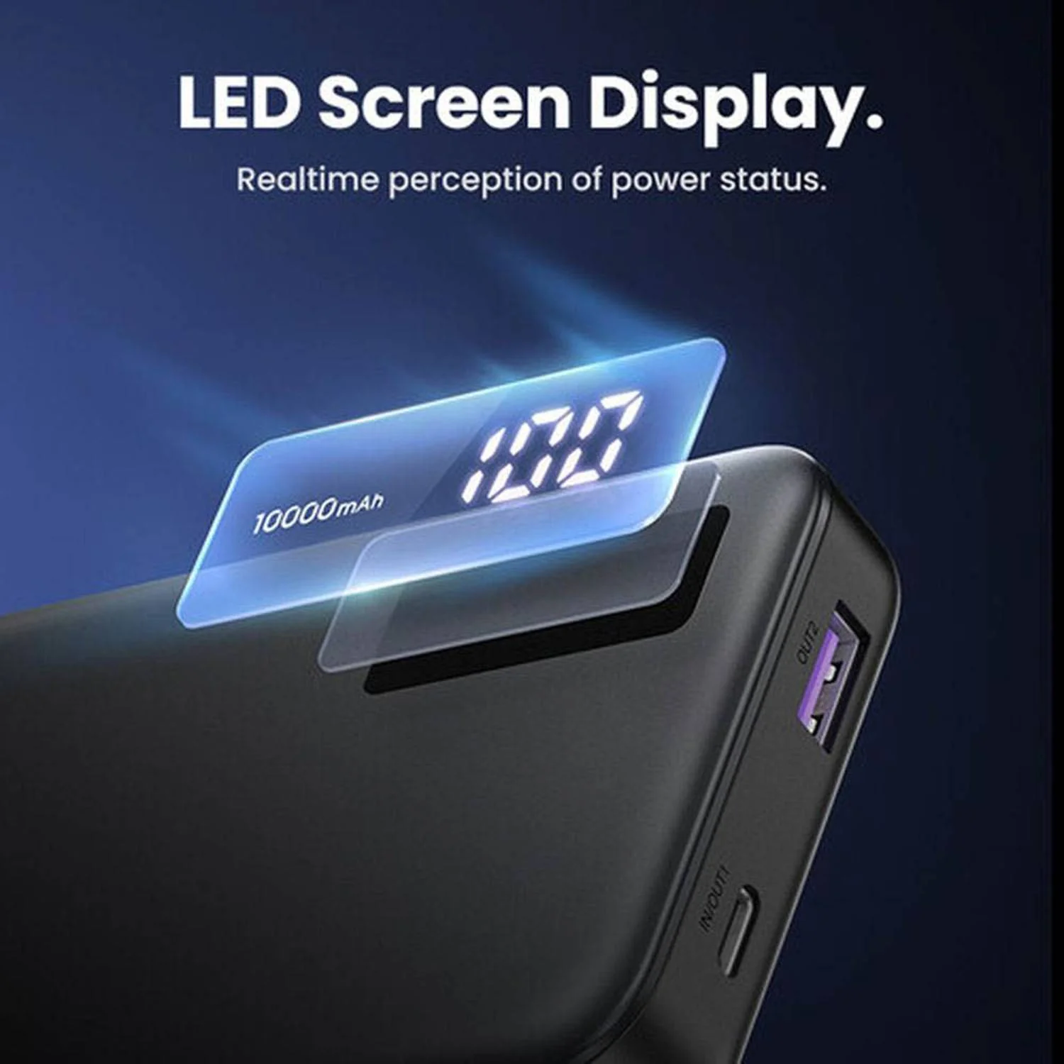 UGREEN 10000mAh Two-way Fast Charging Power Bank - Image 7