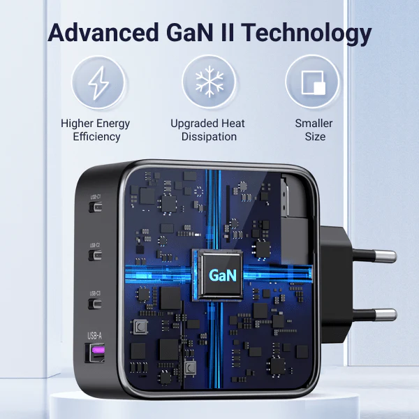 UGREEN Nexode S 100W 4-Port GaN Fast Charger UK - Image 3